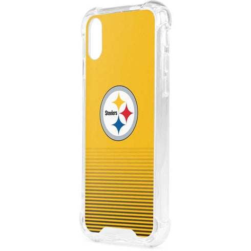 NFL Pittsburgh Steelers Breakaway iPhone XS Clear Case