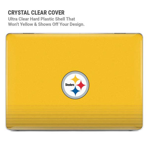 NFL Pittsburgh Steelers Breakaway MacBook Pro 14in (2021-24) Case plus Skin