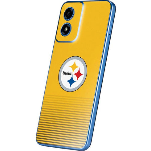 NFL Pittsburgh Steelers Breakaway Moto G Play 4G (2024) Skin