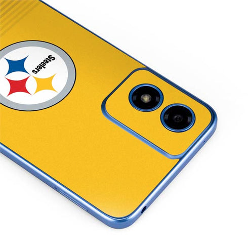 NFL Pittsburgh Steelers Breakaway Moto G Play 4G (2024) Skin