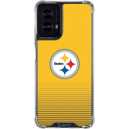 NFL Pittsburgh Steelers Breakaway Moto G Power 5G (2024) Clear Case