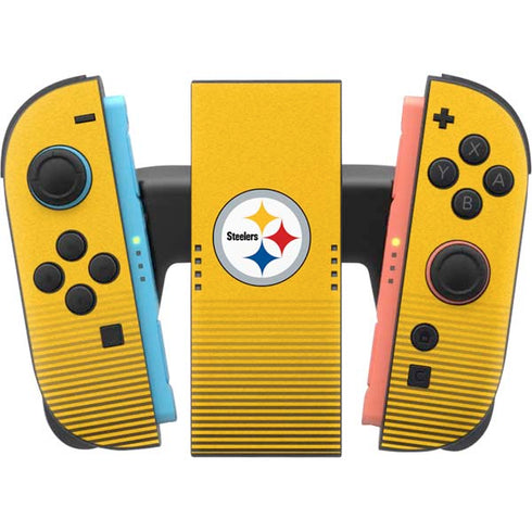NFL Pittsburgh Steelers Breakaway Nintendo Switch 2 (2025) Joy-Con Controller Skin