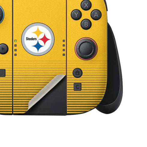 NFL Pittsburgh Steelers Breakaway Nintendo Switch 2 (2025) Joy-Con Controller Skin