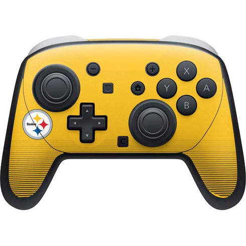 NFL Pittsburgh Steelers Breakaway Nintendo Switch 2 (2025) Pro Controller Skin