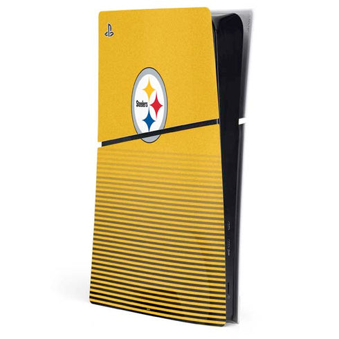 NFL Pittsburgh Steelers Breakaway PS5 Slim Digital Edition Console Skin