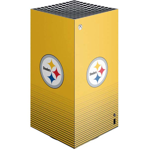 NFL Pittsburgh Steelers Breakaway XBox Series X Digital Edition Console Skin