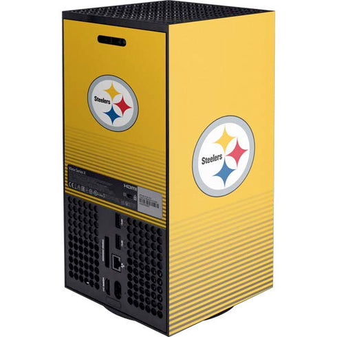 NFL Pittsburgh Steelers Breakaway XBox Series X Digital Edition Console Skin