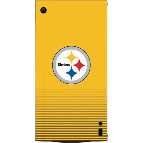 NFL Pittsburgh Steelers Breakaway XBox Series X Digital Edition Console Skin