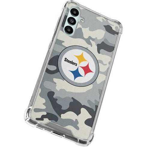 NFL Pittsburgh Steelers Camo Gabb Phone 4 Clear Case