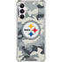 NFL Pittsburgh Steelers Camo Galaxy A16 5G Clear Case