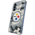 NFL Pittsburgh Steelers Camo Galaxy A35 5G Clear Case