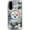 NFL Pittsburgh Steelers Camo Galaxy A36 5G Clear Case