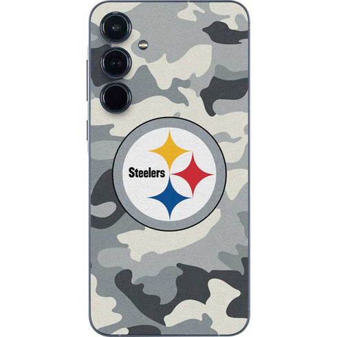 NFL Pittsburgh Steelers Camo Galaxy A36 5G Skin