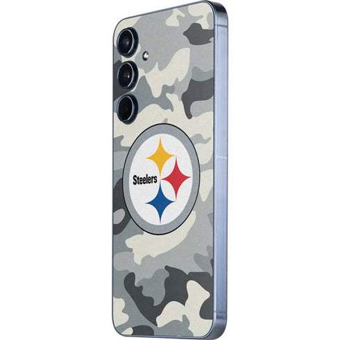 NFL Pittsburgh Steelers Camo Galaxy A36 5G Skin