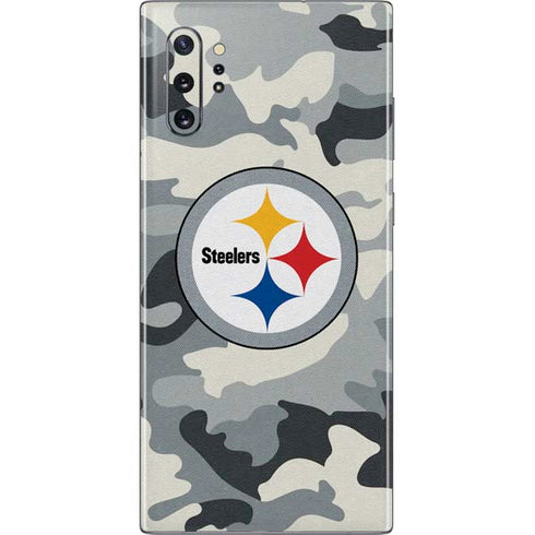 NFL Pittsburgh Steelers Camo Galaxy Note 10 Plus Skin