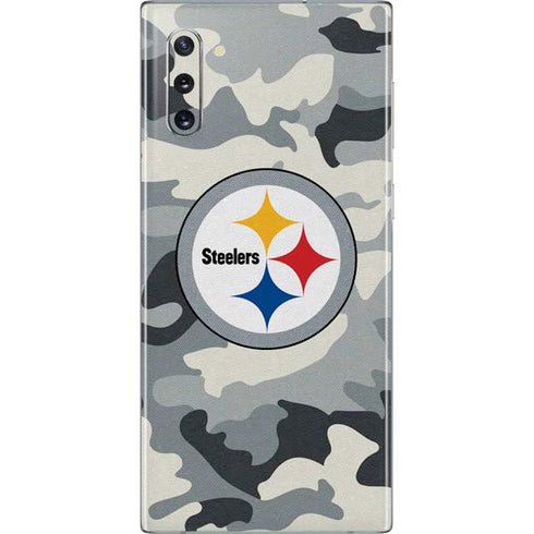 NFL Pittsburgh Steelers Camo Galaxy Note 10 Skin