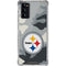 NFL Pittsburgh Steelers Camo Galaxy Note20 5G Clear Case