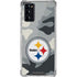 NFL Pittsburgh Steelers Camo Galaxy Note20 5G Clear Case