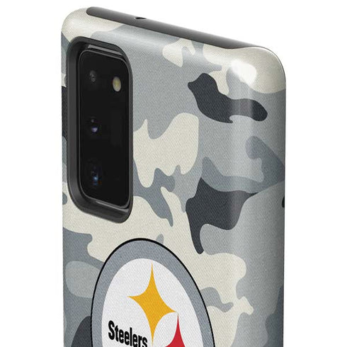 NFL Pittsburgh Steelers Camo Galaxy Note20 5G Pro Case