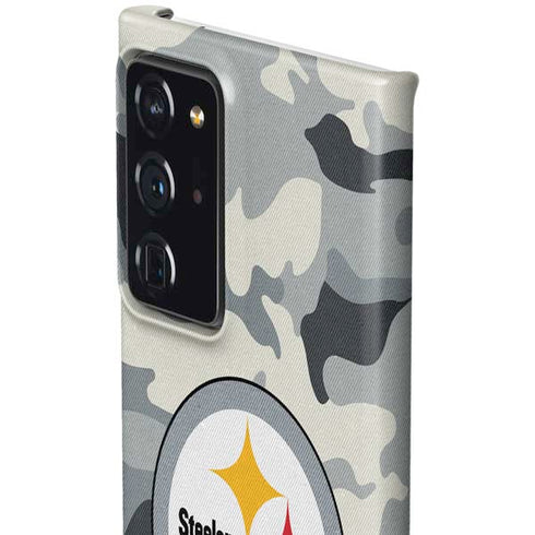 NFL Pittsburgh Steelers Camo Galaxy Note20 Ultra 5G Lite Case