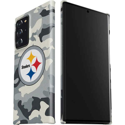 NFL Pittsburgh Steelers Camo Galaxy Note20 Ultra 5G Lite Case