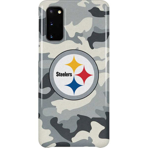 NFL Pittsburgh Steelers Camo Galaxy S20 Lite Case
