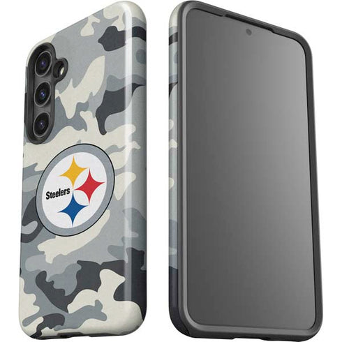 NFL Pittsburgh Steelers Camo Galaxy S25 Impact Case