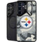 NFL Pittsburgh Steelers Camo Galaxy S24 Kickstand Case
