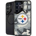 NFL Pittsburgh Steelers Camo Galaxy S25 Plus Kickstand Case