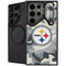 NFL Pittsburgh Steelers Camo Galaxy S24 Ultra Kickstand Case
