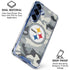 NFL Pittsburgh Steelers Camo Galaxy S25 Clear Case