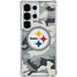 NFL Pittsburgh Steelers Camo Galaxy S25 Ultra Clear Case