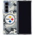 NFL Pittsburgh Steelers Camo Galaxy Z Fold5 5G Clear Case