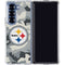NFL Pittsburgh Steelers Camo Galaxy Z Fold6 Clear Case