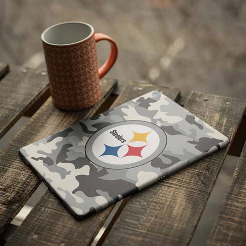 NFL Pittsburgh Steelers Camo iPad Skins