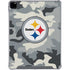 NFL Pittsburgh Steelers Camo iPad Pro 12.9in (2020) Clear Case
