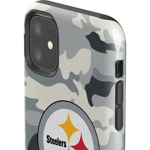 NFL Pittsburgh Steelers Camo iPhone 11 Impact Case