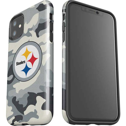 NFL Pittsburgh Steelers Camo iPhone 11 Impact Case