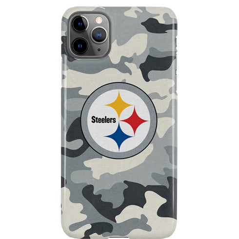 NFL Pittsburgh Steelers Camo iPhone Cases