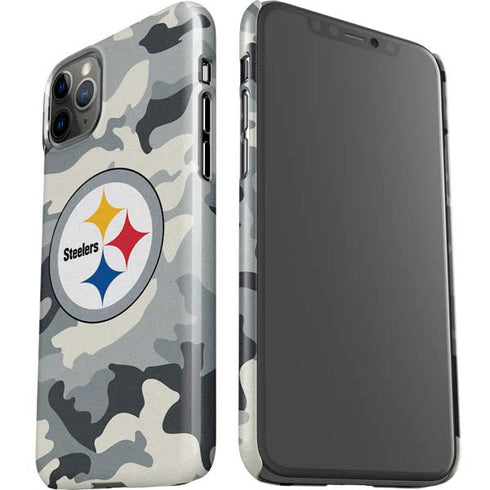 NFL Pittsburgh Steelers Camo iPhone 11 Pro Max Lite Case