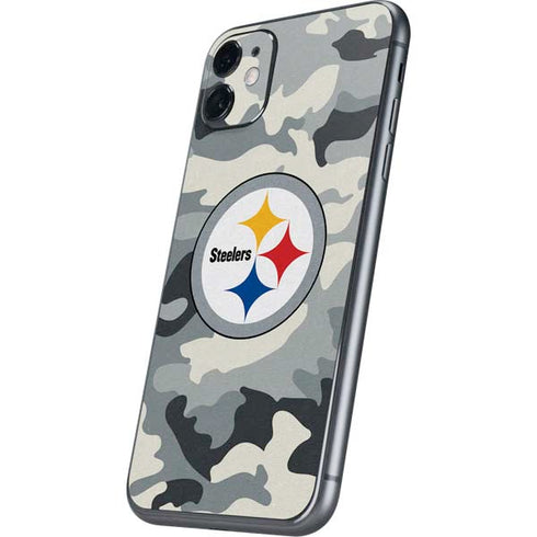 NFL Pittsburgh Steelers Camo iPhone 11 Skin