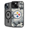 NFL Pittsburgh Steelers Camo iPhone 14 Plus Kickstand Case