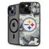 NFL Pittsburgh Steelers Camo iPhone 14 Plus Kickstand Case