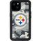 NFL Pittsburgh Steelers Camo iPhone 15 Plus Waterproof Case