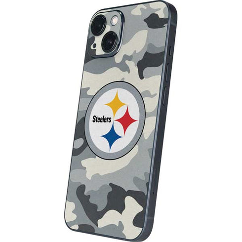 NFL Pittsburgh Steelers Camo iPhone 15 Skin