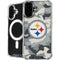 NFL Pittsburgh Steelers Camo iPhone 16 MagSafe Case