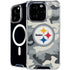 NFL Pittsburgh Steelers Camo iPhone 16 Pro MagSafe Case
