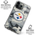 NFL Pittsburgh Steelers Camo iPhone 16 Pro Max Clear Case
