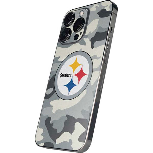 NFL Pittsburgh Steelers Camo iPhone 16 Pro Max Skin