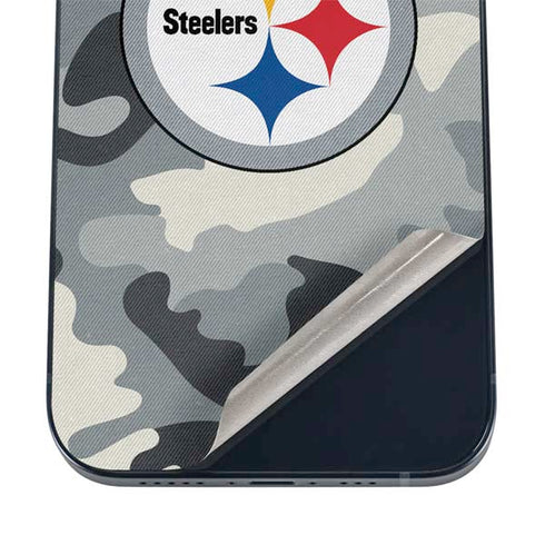 NFL Pittsburgh Steelers Camo iPhone 16 Skin